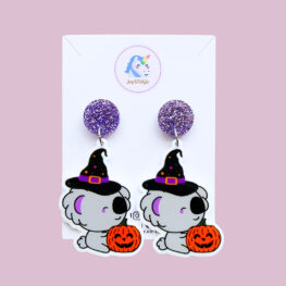 too-cute-koala-pumpkin-halloween-earrings