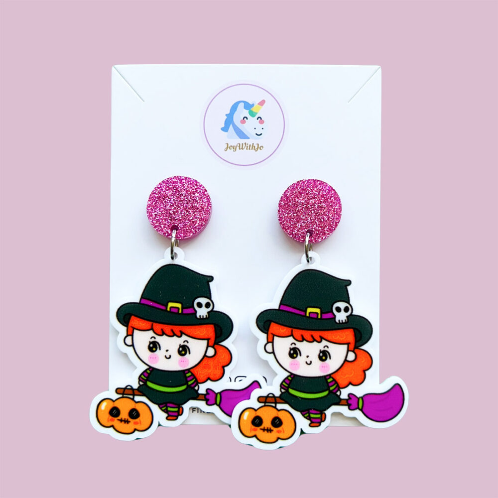 too-cute-witch-on-a-broomstick-halloween-earrings