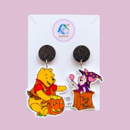 winnie-the-pooh-and-piglet-trick-or-treat-halloween-earrings-1