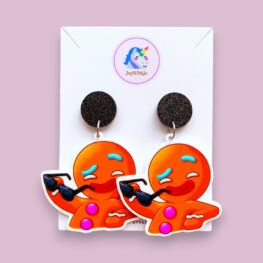 dont-mind-me-just-chilling-gingerbread-christmas-earrings