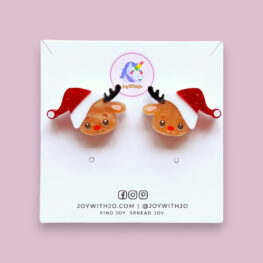 layered-acrylic-cute-rudolph-christmas-earrings-stud-earrings