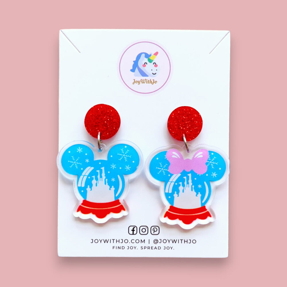 mickey-and-minnie-snow-globe-christmas-earrings