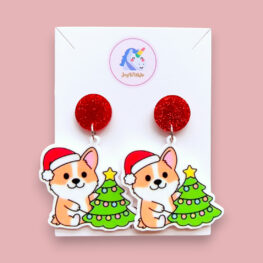 too-cute-christmas-tree-dog-christmas-earrings