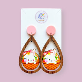 cute-little-easter-bunny-wood-easter-earrings
