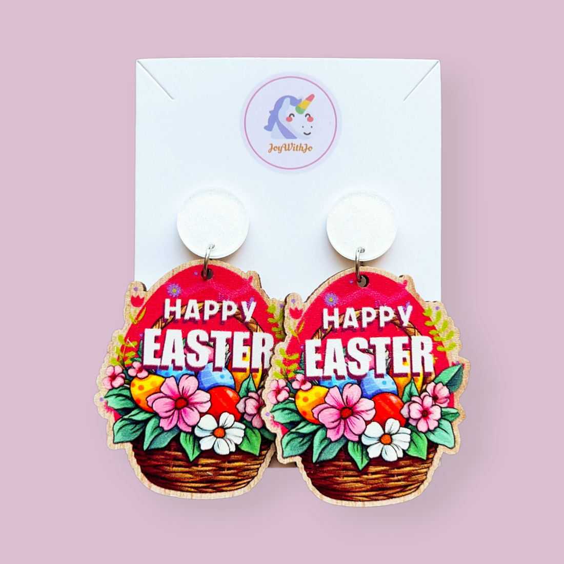 happy-easter-floral-basket-wood-easter-earrings happy-easter-floral-basket-wood-easter-earrings