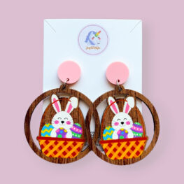 one-happy-easter-bunny-wood-easter-earrings