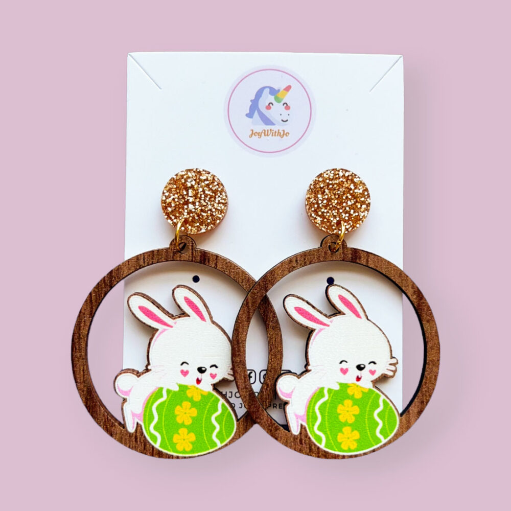 too-cute-easter-bunny-easter-egg-wood-easter-earrings-green