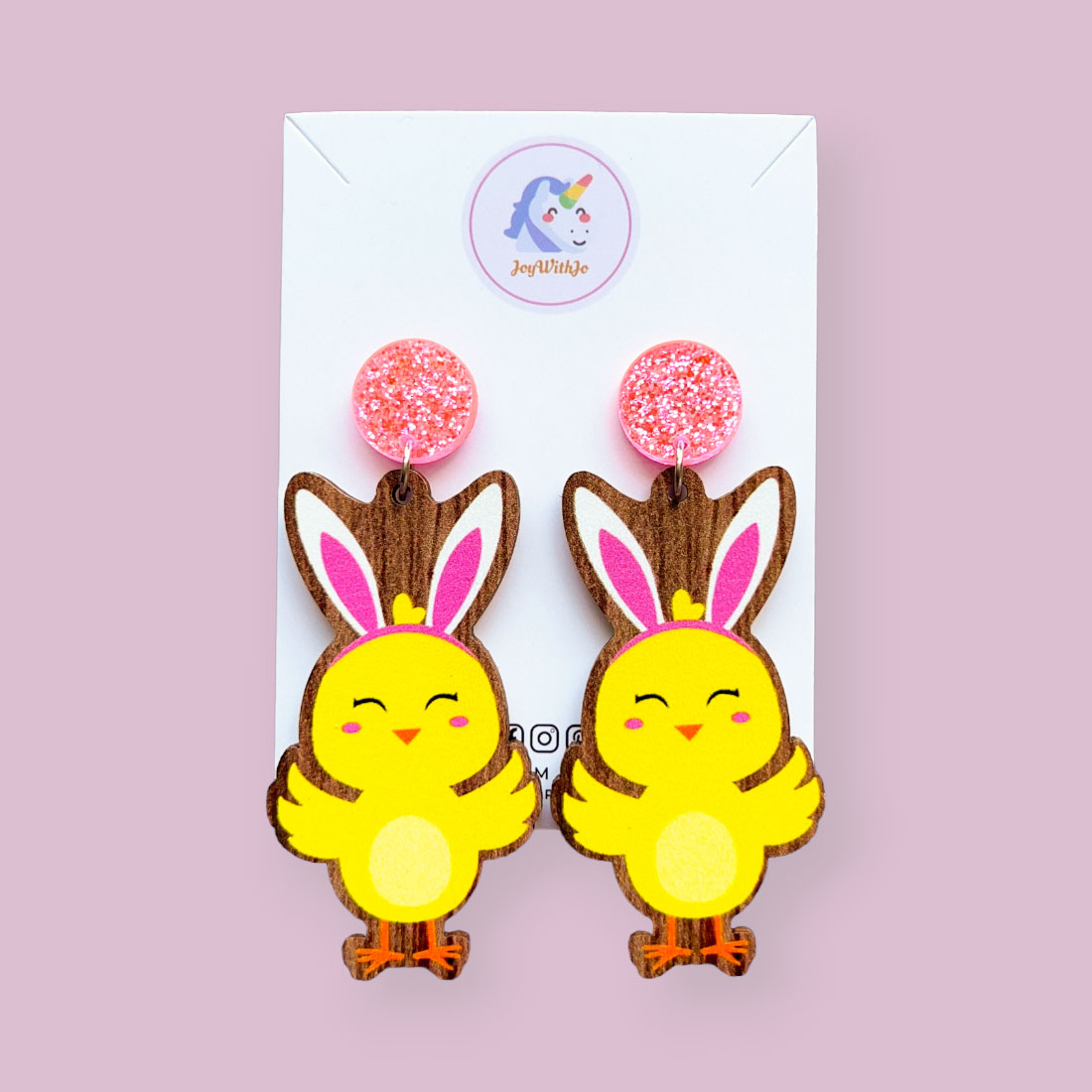 too-cute-easter-chick-wood-easter-earrings too-cute-easter-chick-wood-easter-earrings