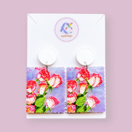 bloom-and-grow-rose-floral-earrings-acrylic-earrings-purple