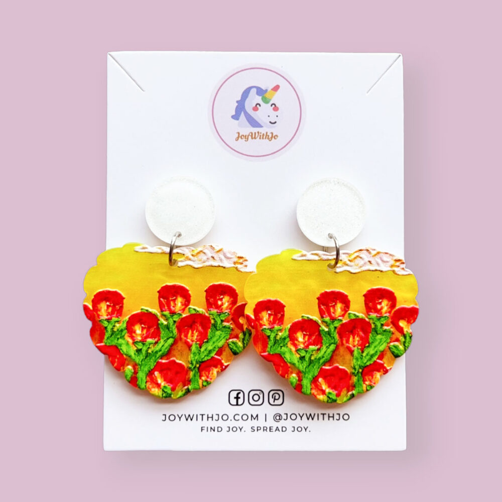 stop-and-smell-the-flowers-acrylic-earrings-yellow