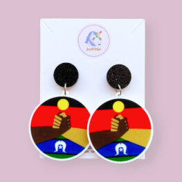 aboriginal-stronger-together-naidoc-week-inspired-earrings-pink
