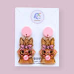 Joy With Jo Reviews pop goes the easter bunny acrylic earrings
