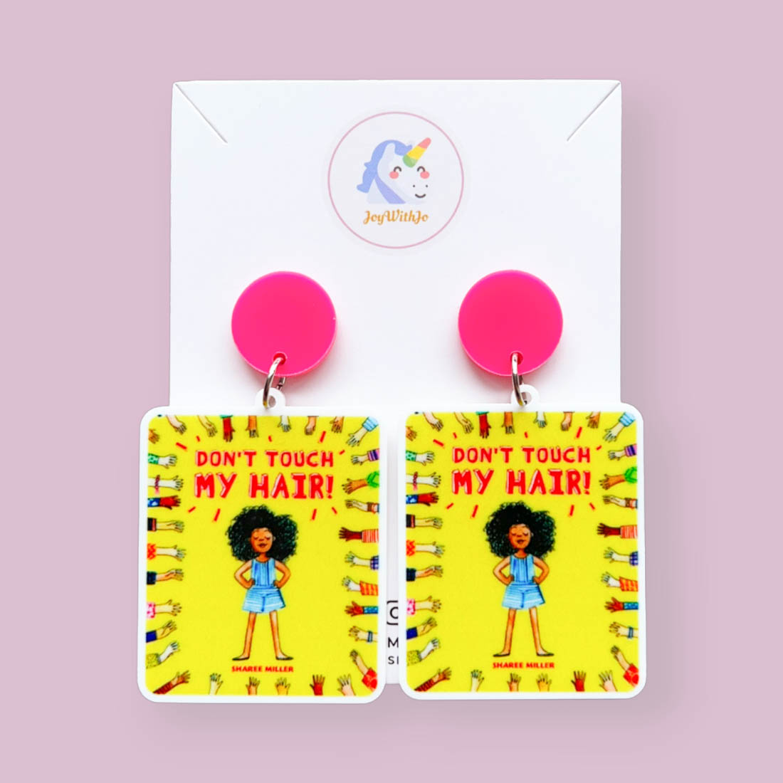 dont-touch-my-hair-book-week-earrings dont-touch-my-hair-book-week-earrings