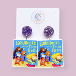 goldilocks-and-the-three-bears-book-week-earrings