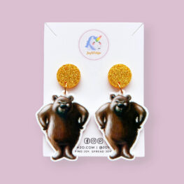 the-very-cranky-bear-book-week-earrings