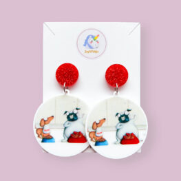 trevor-and-pig-the-pug-book-week-earrings