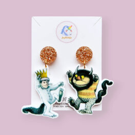 where-the-while-things-are-book-week-earrings