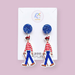 wheres-wally-book-week-earrings