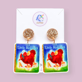 the-little-red-hen-book-week-earrings