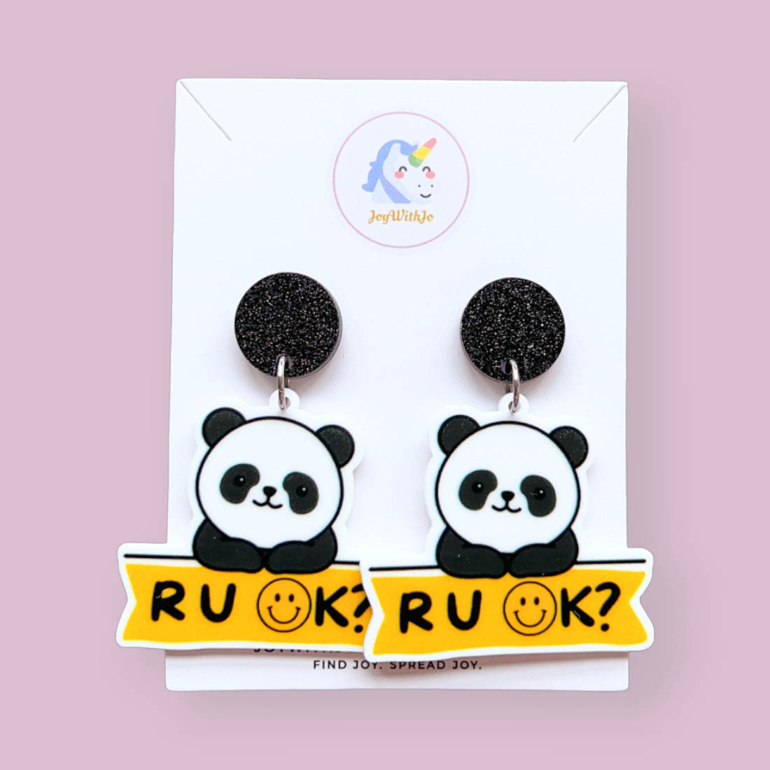 cute-panda-r-u-ok-earrings cute-panda-r-u-ok-earrings