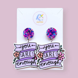 you-are-enough-quote-earrings