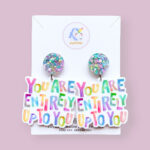 Joy With Jo Reviews you are entirely up to you quote earrings