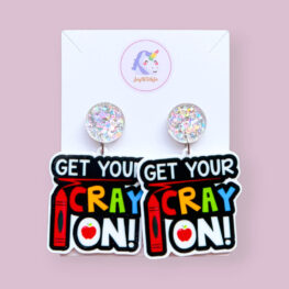 funny-get-your-cray-on-teacher-earrings