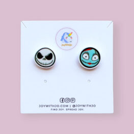 jack-and-sally-halloween-earrings-stud-earring