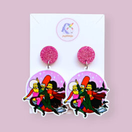 marge-simpson-halloween-earrings