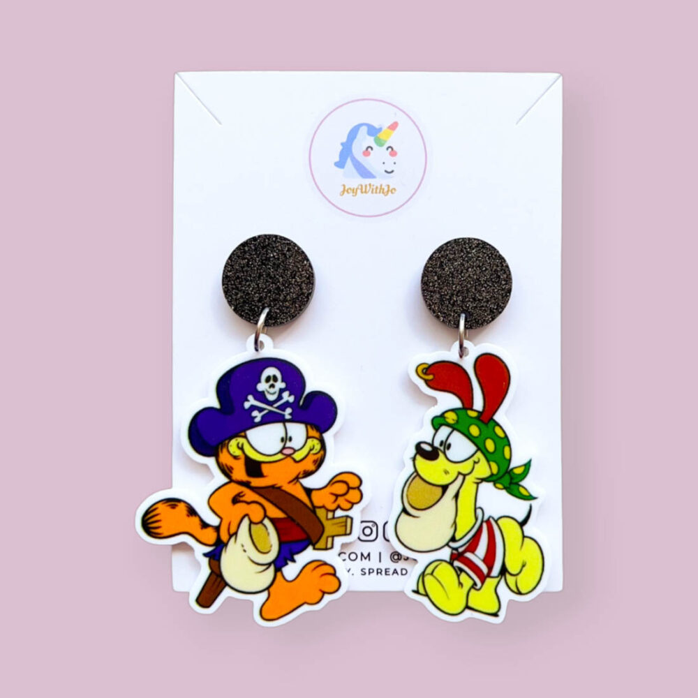 odie-and-garfield-halloween-earrings