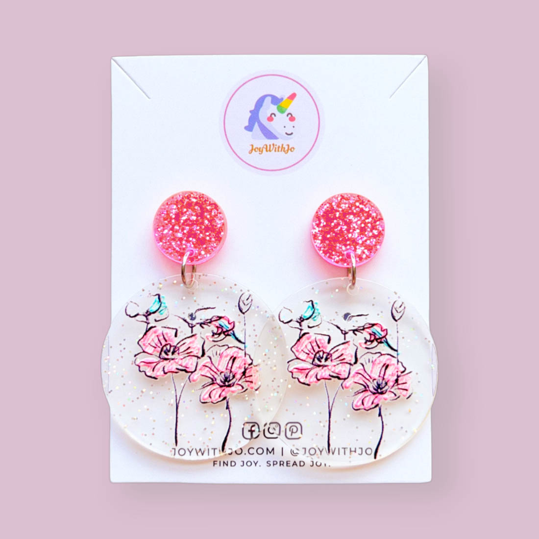sparkle-all-day-glitter-floral-earrings sparkle-all-day-glitter-floral-earrings