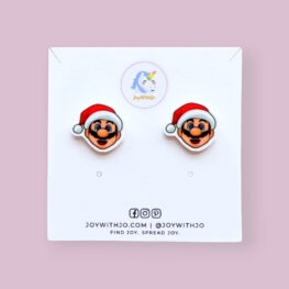 cute-santa-mario-christmas-earrings-stud-earrings