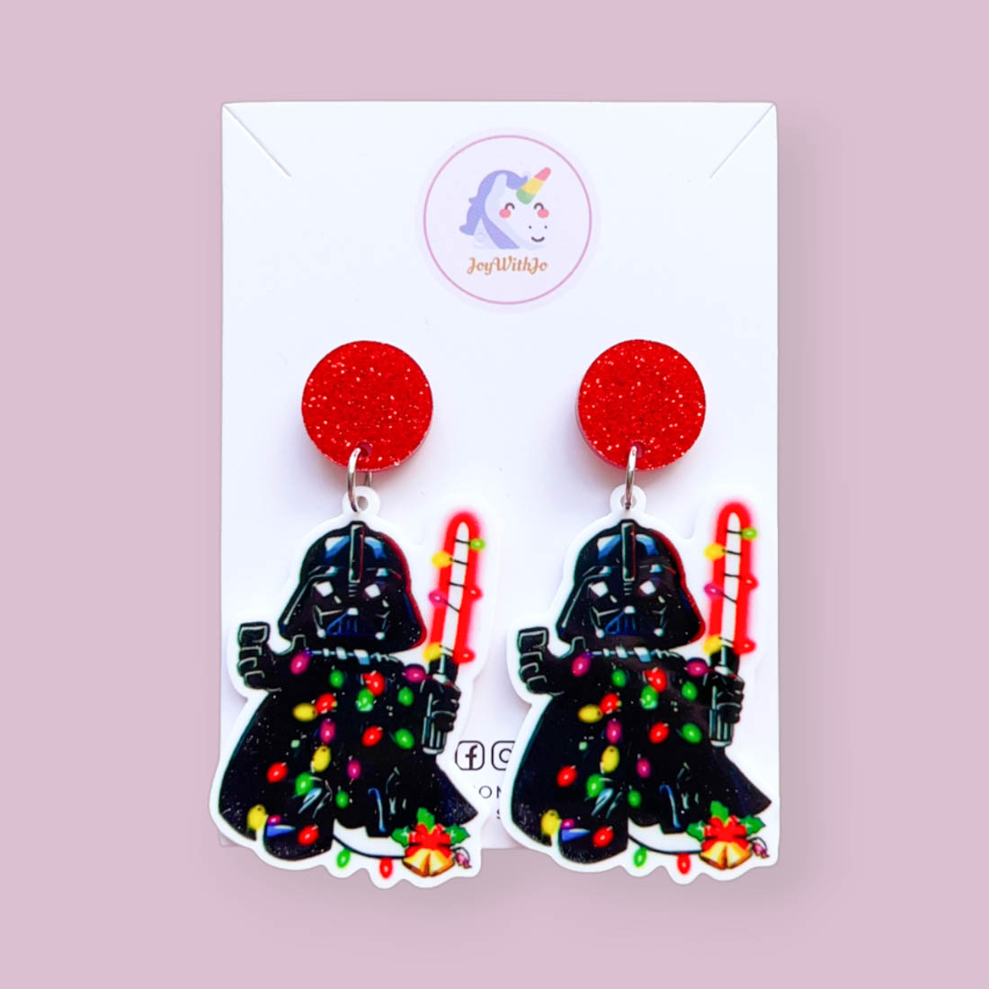 funny-darth-vader-christmas-lights-christmas-earrings funny-darth-vader-christmas-lights-christmas-earrings