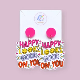 happy-looks-good-on-you-inspirational-earrings-quote-earrings
