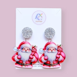 love-from-santa-pink-christmas-earrings