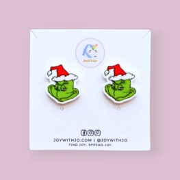 somebody-is-fabulous-grinch-christmas-earrings-stud-earrings