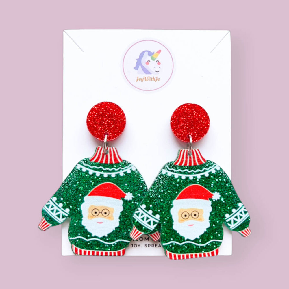 ugly-christmas-sweater-santa-claus-christmas-earrings