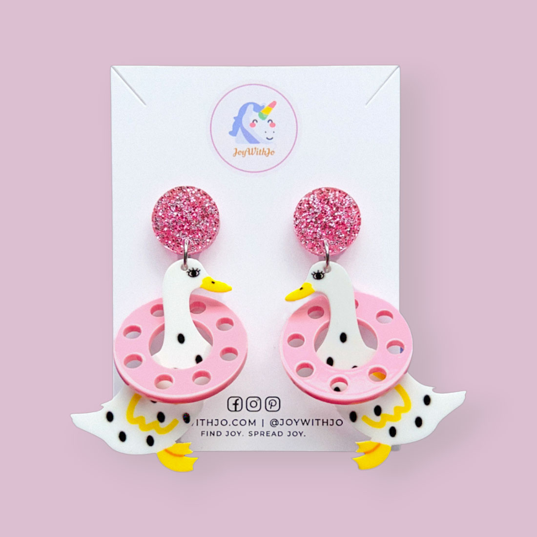 acrylic-animal-earrings-quirky-silly-goose-earrings acrylic-animal-earrings-quirky-silly-goose-earrings