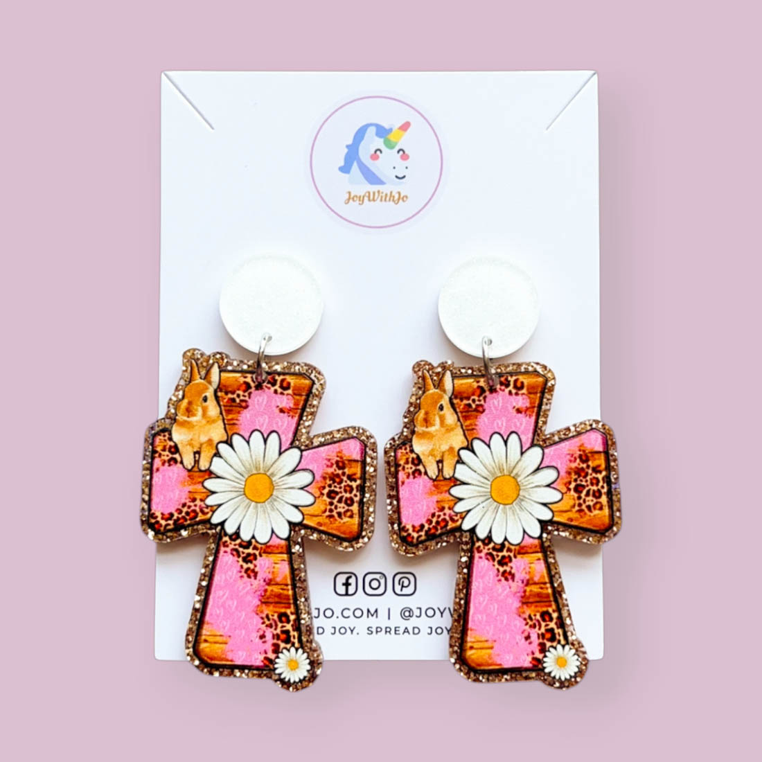 glitter-cross-acrylic-easter-earrings glitter-cross-acrylic-easter-earrings