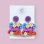 Joy With Jo Reviews good things are coming inspirational quote earrings