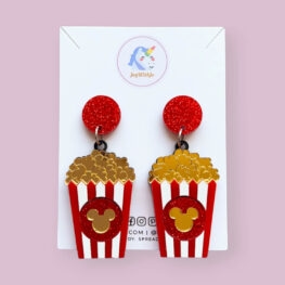 layered-acrylic-mickey-popcorn-earrings-red