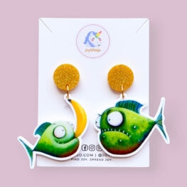 piranhas-eat-bananas-book-week-earrings