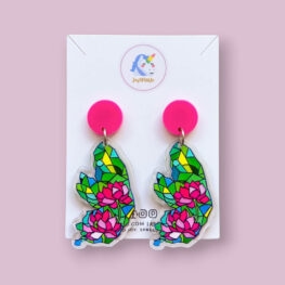 stain-glass-inspired-acrylic-butterfly-wing-earrings-fuchsia
