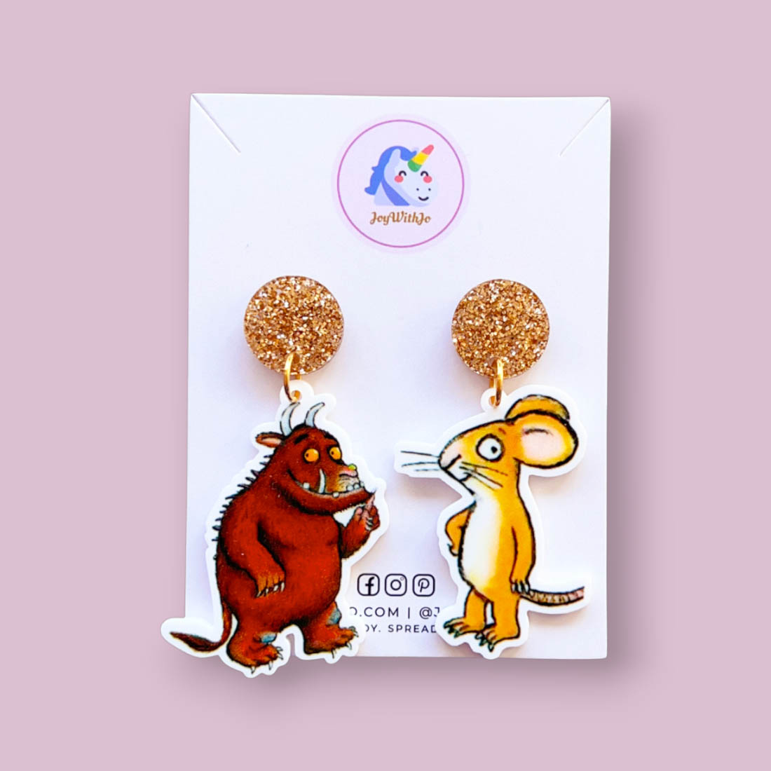 cute-mouse-and-gruffalo-earrings cute-mouse-and-gruffalo-earrings