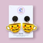 Joy With Jo Reviews cute tea cups r u ok earrings