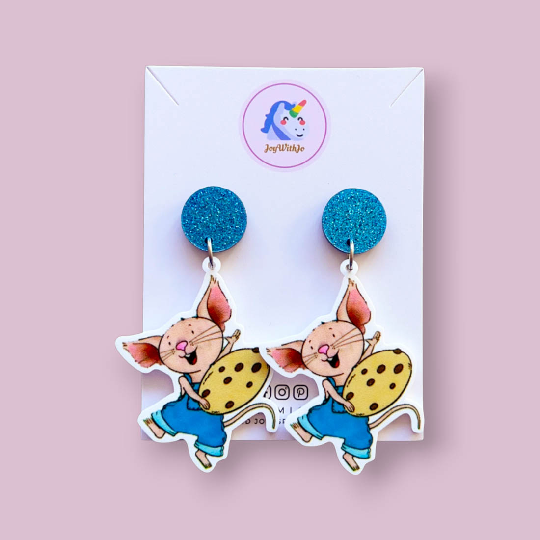 if-you-give-a-mouse-a-cookie-book-week-earrings if-you-give-a-mouse-a-cookie-book-week-earrings
