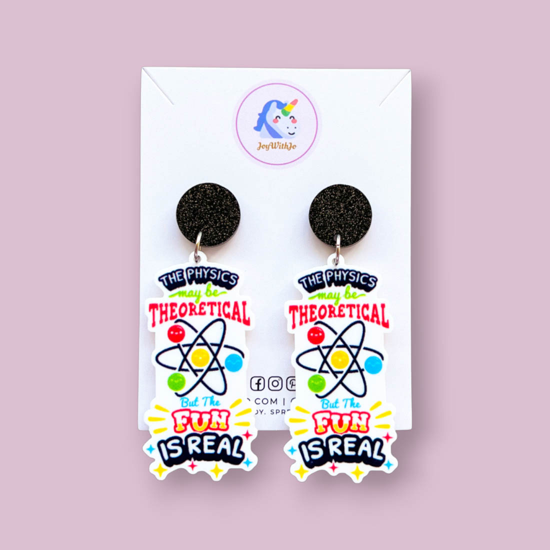 the-fun-is-real-science-week-earrings the-fun-is-real-science-week-earrings