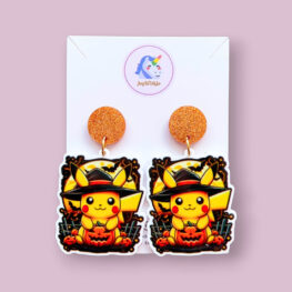 cute-pikachu-halloween-earrings