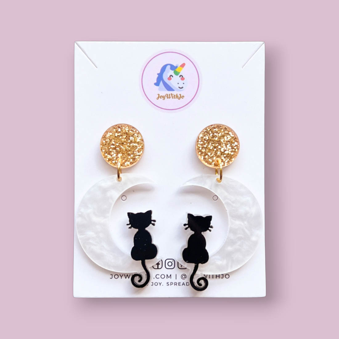 over-the-moon-cat-halloween-earrings-white over-the-moon-cat-halloween-earrings-white