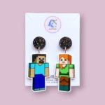 Joy With Jo Reviews steve and alex minecraft earrings Joy With Jo Reviews steve and alex minecraft earrings